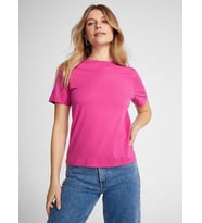 Kadın Bisiklet Yaka Tshirt SPR24TSK46 (Pink)