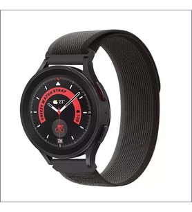 Huawei Watch GT 3 Elegant – Active 42mm Uyumlu 20mm Wander Trail Loop Kordon (Siyah)