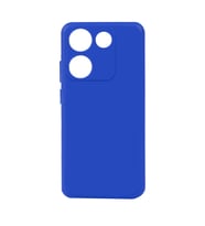 Tecno Camon 20 Kılıf Biye Silikon Kılıf (Mavi)