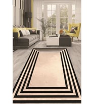 Dijital Kaymaz Taban Yıkanabilir Modern Renkli Salon Halısı Mutfak Halısı Yolluk ND-HT-1084 (Krem)
