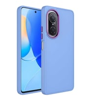 Huawei Nova 9 SE Kılıf Luna Dışı Soft Yumuşak İçi Kadife Kılıf (Lila)