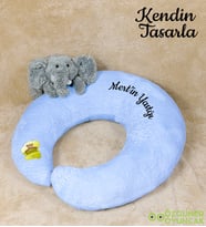 Kendin Tasarla 150 cm Emzirme Destek Minderi (Mavi)