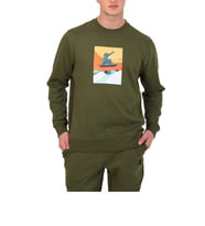 Esqudo Snowboard Erkek Sweatshirt ESWTP0006 (Haki)