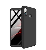 Microsonic Xiaomi Redmi Note 5 Kılıf Double Dip 360 Protective (Siyah)