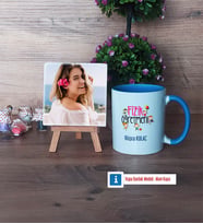 Fizik Öğretmeni Fotoğraflı Dekoratif Taş, Kupa Bardak Beyaz Hediye (Model 4)
