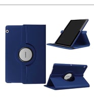 Huawei MediaPad T3 10 Kılıf 360 Dönebilen Standlı Case (Lacivert)