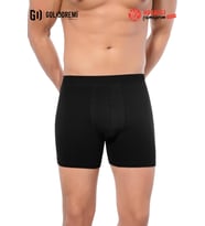 Gd Goldoremi 692 Premium Seri Erkek Pamuklu Likralı Yüksek Kalite Paçası Katlanmaz Zeus Boxer
