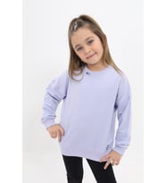 Toontoy Kız Çocuk Sweatshirt (Mavi)
