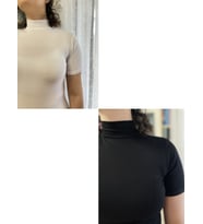 Kadın Kısa Kol Yarım Balıkçı Boğazlı Body 2 Adet (Karışık)