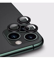 Logis Apple İphone 13 Pro Max Renkli Kamera Lens Koruma Camı 3'lü (Siyah)