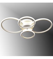 TT035-4-BY TT Aydınlatma Drone Modeli Mat Beyaz 4 lü Led Avize (Günışığı)