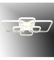 TT500-6-BY TT Aydınlatma Mat Beyaz Plofonyer 6 lı Led Avize (Sarı)