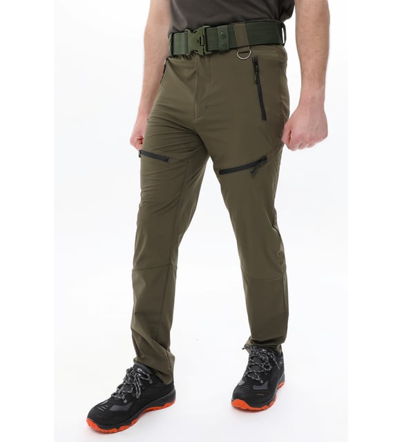 Ghassy Co Erkek Tactical Şort Olabilen 5 Cepli Yazlık Paraşüt Outdoor Pantolon (Haki)
