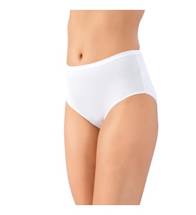 5 li Paket Lüx Drm Bayan Bambu Bato Külot 3160 (Beyaz)