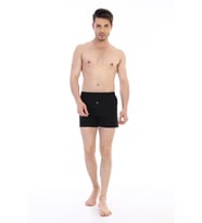 Çift Kaplan 805 Erkek Penye %100 Pamuk Rahat Kesim Düğmeli Boxer