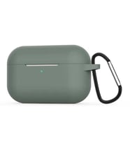 Apple Airpods Pro Uyumlu Kılıf Soft Mat Airbag Silikon (Yeşil)