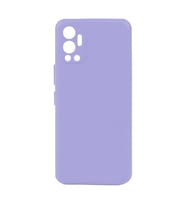 Kvy İnfinix Hot 12 Biye Silikon Kılıf (Lila)