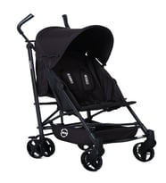 Tommybaby Caprice Tam Yatar Baston Bebek Arabası Puset (Siyah)