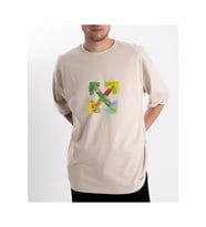 Unisex Oversize Four Tshirt (Taş)