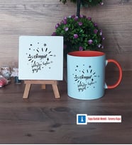 Doğum Günü Hediyesi Dekoratif Taş, Kupa Bardak Kırmızı Hediye (Model 12)