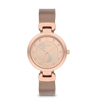 RODER 7250 ROSEGOLD KLASİK BAYAN KOL SAATİ - KAHVERENGİ - TEK BEDEN (Rose)