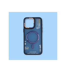 IPHONE 13 PRO; DARBE ÖNLEYİCİ, MAT SAYDAM LÜKS SİLİKON KILIF (Mavi)