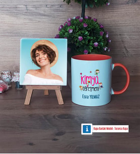 Kimya Öğretmeni Fotoğraflı Dekoratif Taş, Kupa Bardak Beyaz Hediye (Model 13)