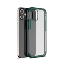 Apple iPhone 12 Mini Kılıf Zore Volks Silikon (Koyu Yeşil)