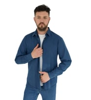 Erkek Spor Gömlek Silim Fit 9959 BGL-ST02719 (Haki)