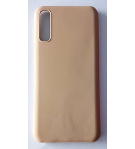 Samsung Galaxy A50/A30s Ruber Case Yumuşak Slikon Kılıf (Gold)