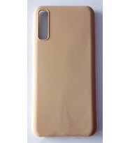 Samsung Galaxy A50/A30s Ruber Case Yumuşak Slikon Kılıf (Gold)