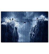 Cakapuzzle  Everest Ölümcül Köprü  Dağcılar  Puzzle Yapboz MDF (Ahşap) (255 Parça)