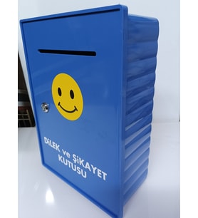 DİLEK VE ŞİKAYET KUTUSU (LACIVERT-LACIVERT)