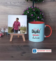 Diyaliz Teknikeri Fotoğraflı Dekoratif Taş, Kupa Bardak Beyaz Hediye Diyaliz Teknikerine Hediye (Model 13)
