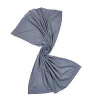 Mim Eşarp - Akmoda Bambu Kraş Kadın Şal 80x190 cm (Gümüş)