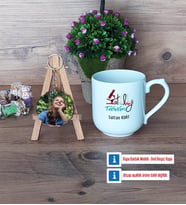 Patoloji Teknikeri Kupa Bardak Beyaz ve Fotoğraflı Ahşap Anahtarlık Hediye Tıp Bayramı Hediyesi (Model 5)