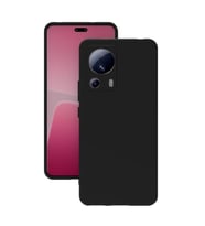 Xiaomi Mi 13 Lite Kılıf Kamera Korumalı Silikon Rubber Arka Kapak (Siyah)