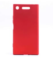 Sony Xperia XZ1 Kılıf Soft Mat Premier Case (Kırmızı)