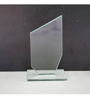 DECORITA Plaket  Kristal Cam Plaket  10'lu Takım (Model 2)