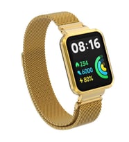 Xiaomi Redmi Watch 2 Lite Zore KRD-58 Metal Kordon (Gold)