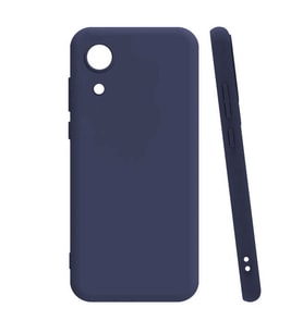 Kvy Samsung Galaxy A03 Core Biye Silikon Kılıf (Lacivert)