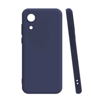 Kvy Samsung Galaxy A03 Core Biye Silikon Kılıf (Lacivert)