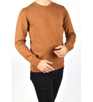 ET 3621 (T) BİSİKLET YAKA TWİSTER KAZAK (Hardal)