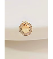 Halka X Artı Model Kıkırdak Piercing Tragus Helix Silver Gümüş Renk ve Altın Kaplama Gold Küpe (Gold)