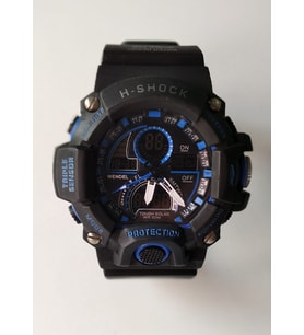 G Sport Polo H-Shock Çift Motor Su Geçirmez Saat (Lacivert)