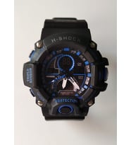 G Sport Polo H-Shock Çift Motor Su Geçirmez Saat (Lacivert)