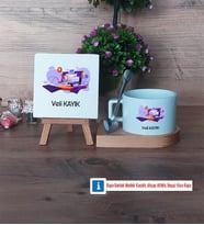 Bilgisayar Mühendisi Dekoratif Taş, Kupa Bardak Kırmızı Hediye (Model 7)