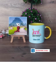 Tarih Öğretmeni Fotoğraflı Dekoratif Taş, Kupa Bardak Beyaz Hediye (Model 7)