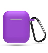 Airpods - İnpods - İ12 Uyumlu Kılıf (Mor)