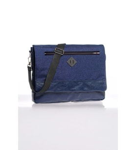 Bagorama PING Unisex 15 inch Laptop, Çapraz ve Omuz Postacı Çantası (Lacivert)